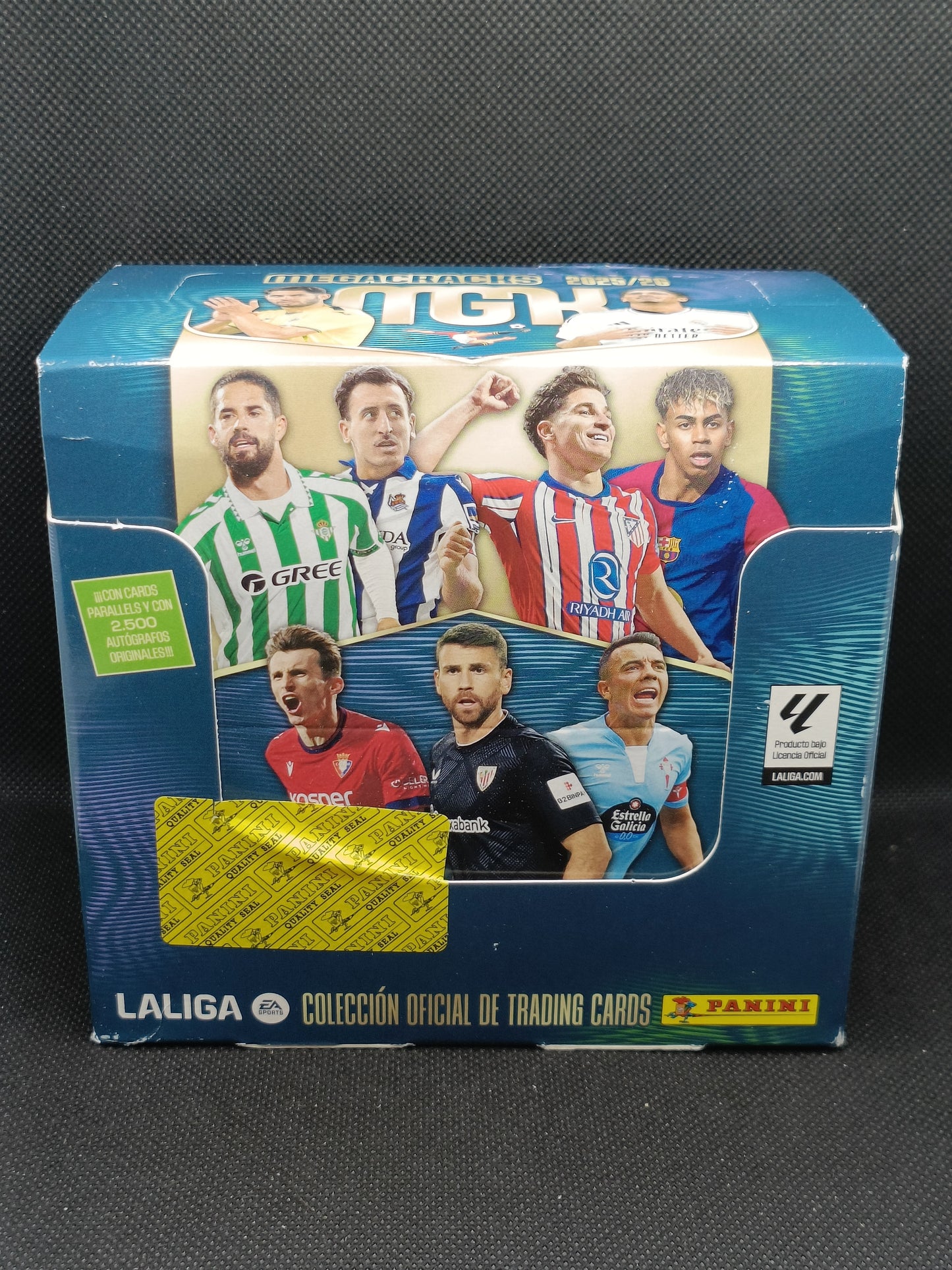 2025/26 Panini La Liga Megacracks - 50 Pack Box