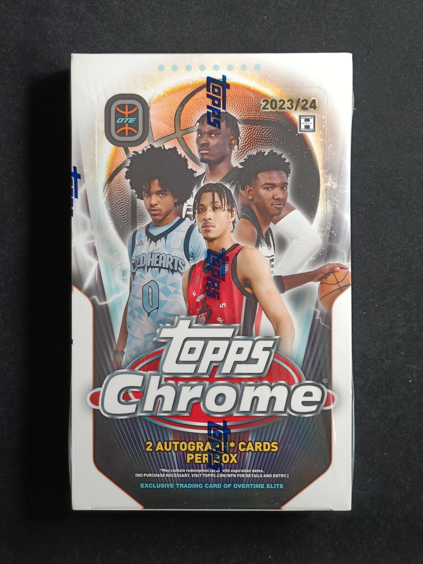 2023/24 Topps Chrome Overtime Elite Basketball - Hobby Box