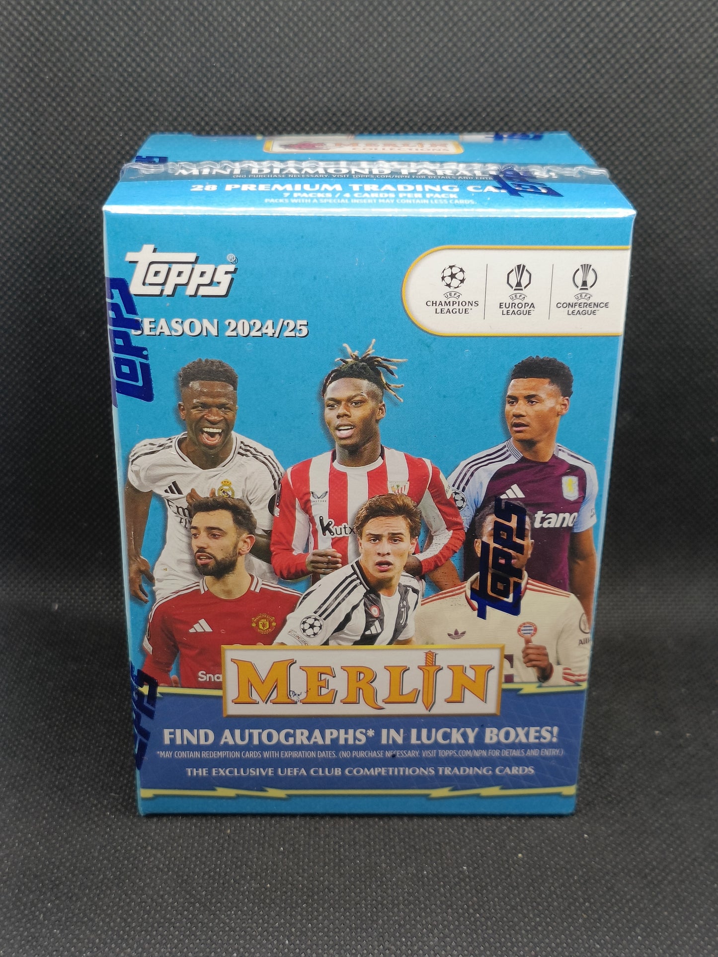 2024/25 Topps Merlin UEFA Club Competitions - Blaster Box