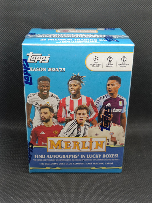 2024/25 Topps Merlin UEFA Club Competitions - Blaster Box