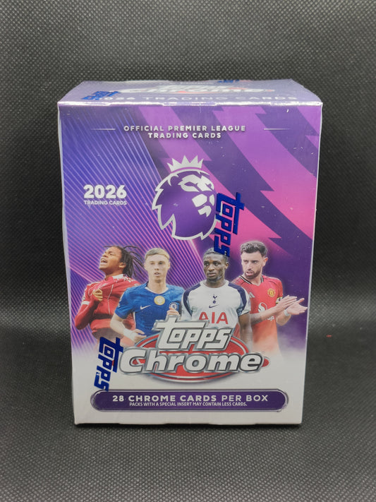 2025/26 Topps Chrome Premier League - Blaster Box