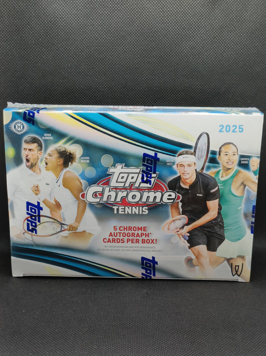 2025 Topps Chrome Tennis - Breaker's Delight Hobby Box