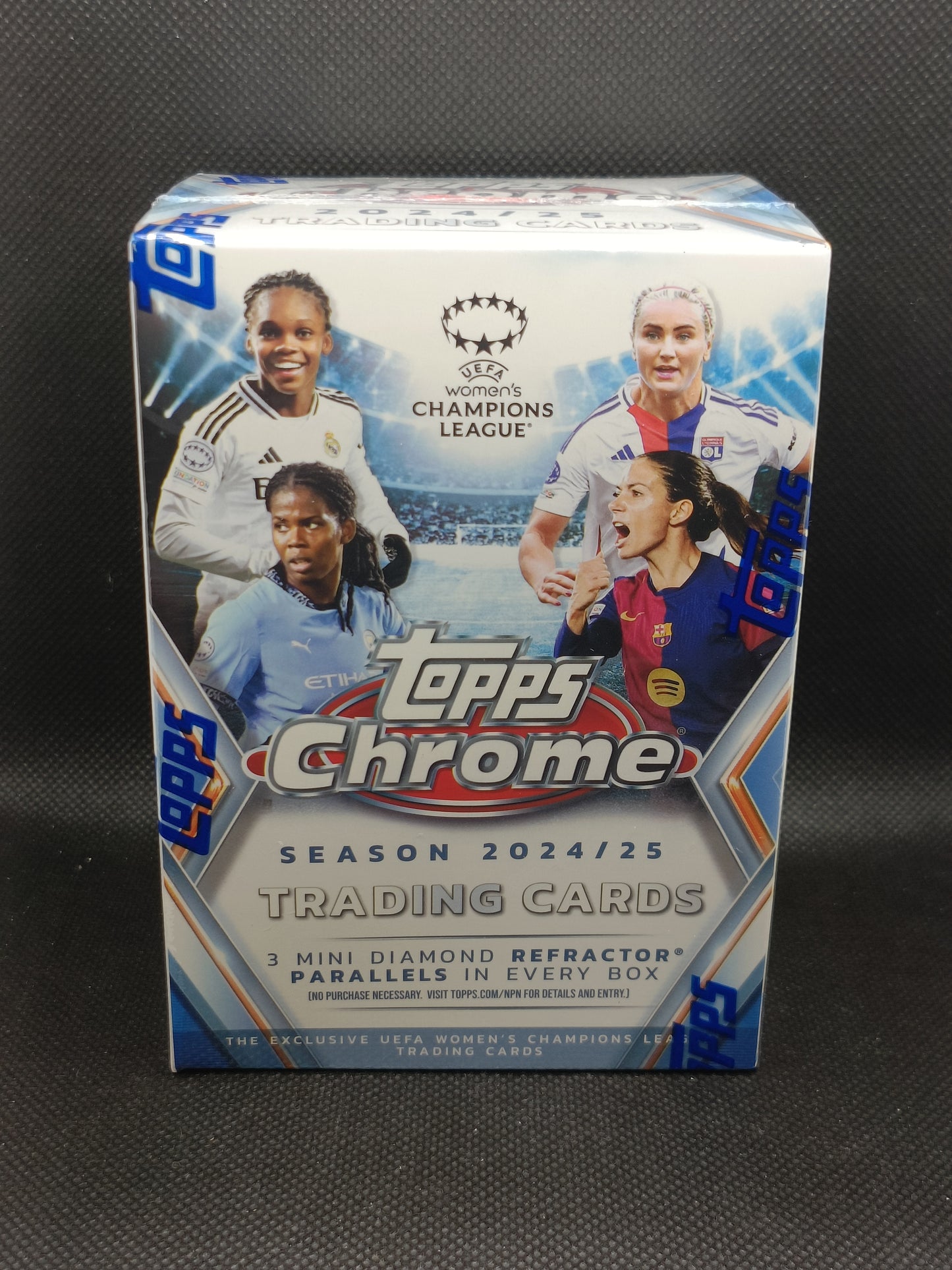 2024/25 Topps Chrome UEFA Women's Champions League - Blaster Box