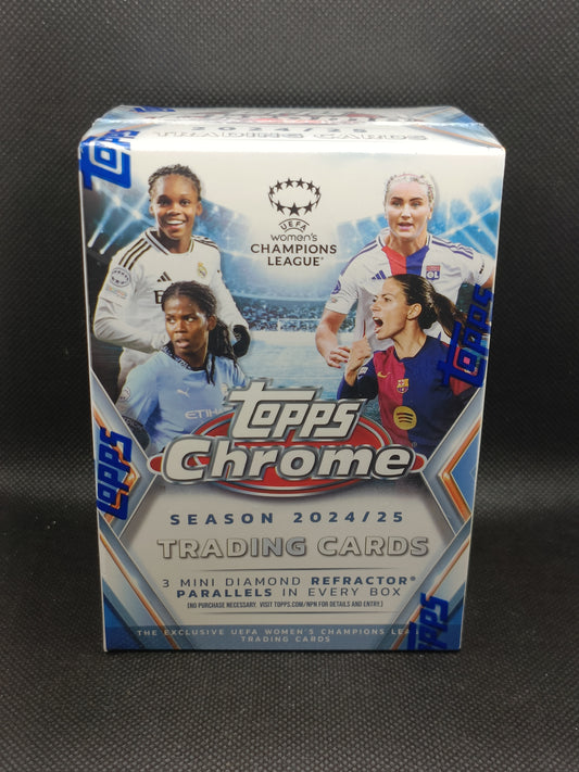 2024/25 Topps Chrome UEFA Women's Champions League - Blaster Box
