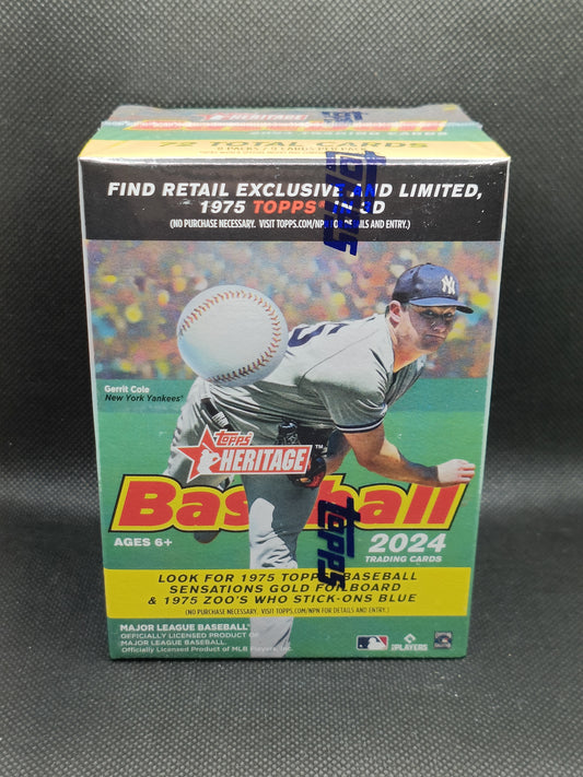 2024 Topps Heritage Baseball - Blaster Box