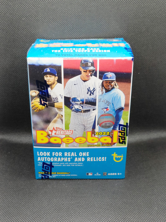 2022 Topps Heritage Baseball - Blaster Box