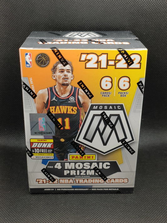 2021/22 Panini Mosaic NBA Basketball - Blaster Box