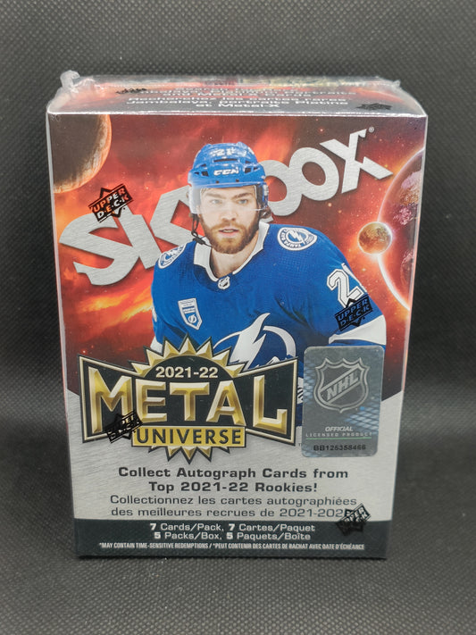 2021/22 Upper Deck Skybox Metal Universe Hockey - Blaster Box