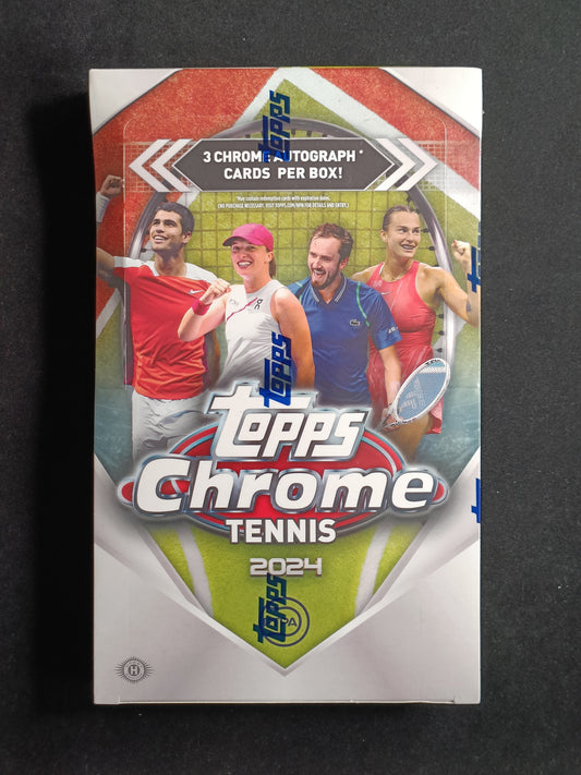 2024 Topps Chrome Tennis - Hobby Box