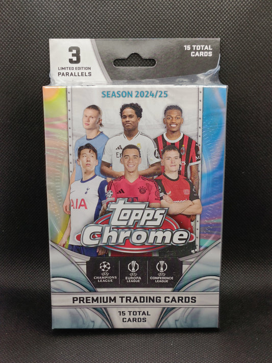 2024/25 Topps Chrome UEFA Club Competitions - Hanger Box