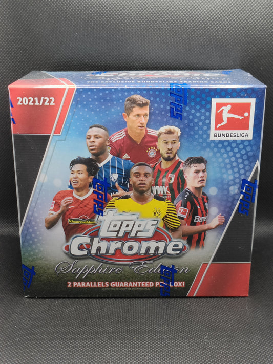 2021/22 Topps Chrome Bundesliga Sapphire Edition - Hobby Box