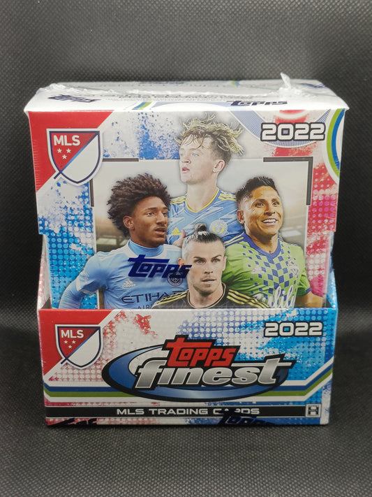 2022 Topps Finest MLS Soccer - Hobby Box